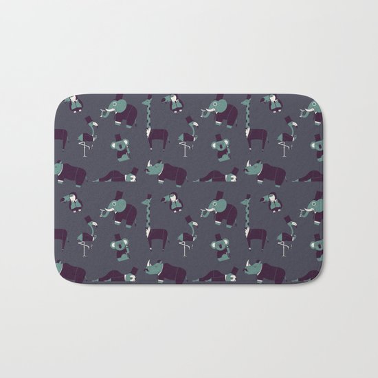 Party Animals Bath Mat
