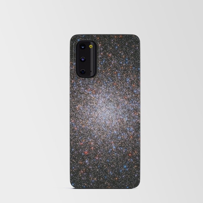 COSMOS. Largest Star cluster, Messier 2. Constellation of Aquarius, The Water Bearer. Android Card Case