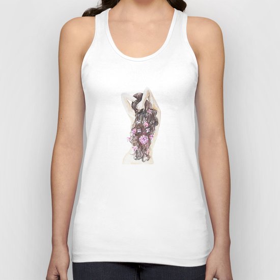 Spring girl Unisex Tank Top