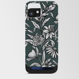Floral Tattoo iPhone Card Case