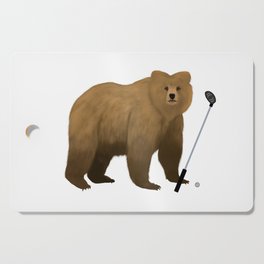 Bear Golf Cutting Board