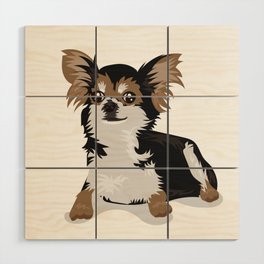  Chihuahua Small Dog  Wood Wall Art