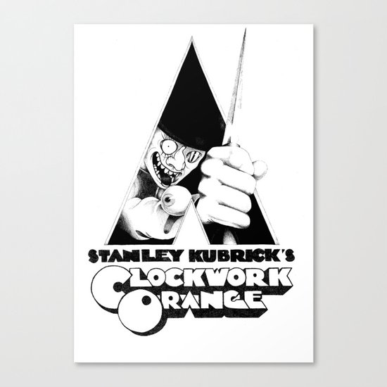 Clockwork Orange Canvas Print