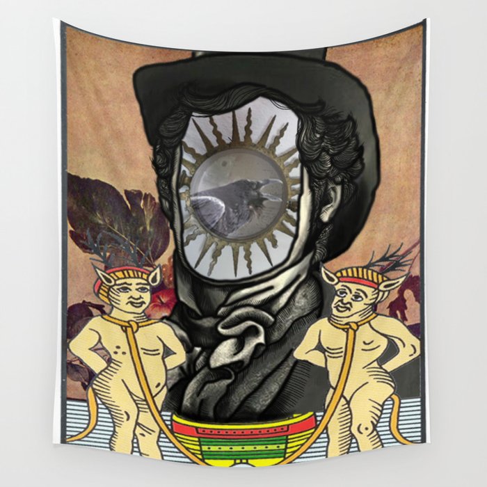 Dorian Grey Wall Tapestry by santartist | Society6