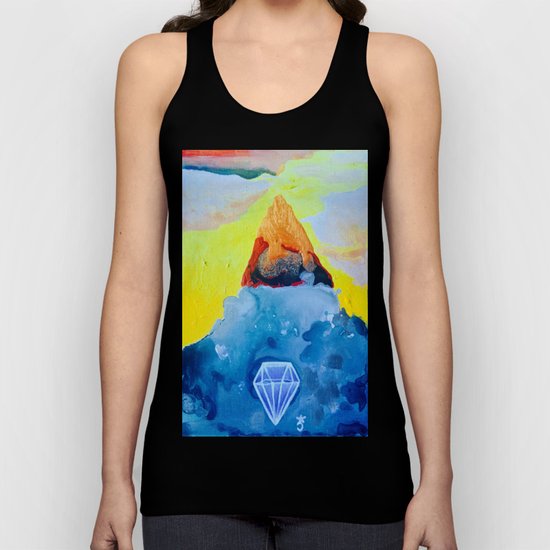 Fire and Ice Unisex Tank Top