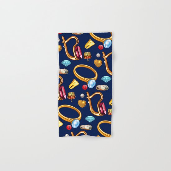 gold party Hand & Bath Towel