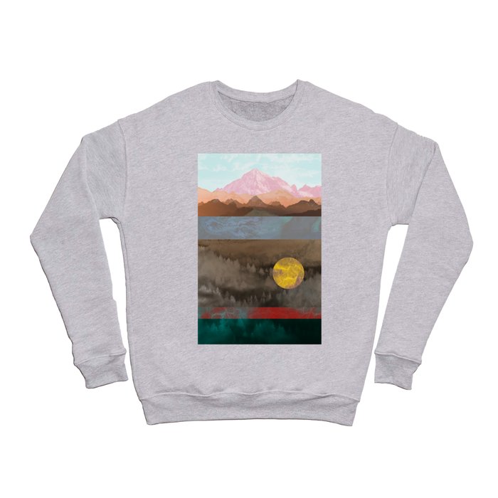 Almost Heaven: Cascade Mountains Crewneck Sweatshirt