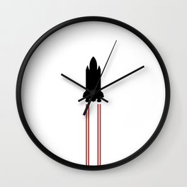 Outer Space Spacecraft Vehicle Wall Clock