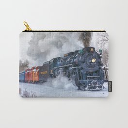 North Pole Express Train (Steam engine Pere Marquette 1225) Carry-All Pouch