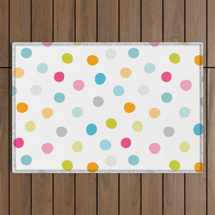 Chickweed Mid Dots Outdoor Rug