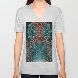 Mandala 2 V Neck T Shirt