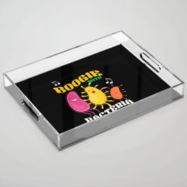 Boogie With Bacteria Microbiology Acrylic Tray