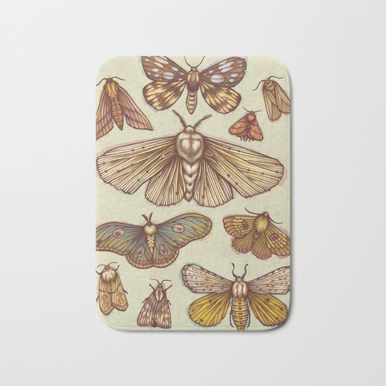 Moths Bath Mat