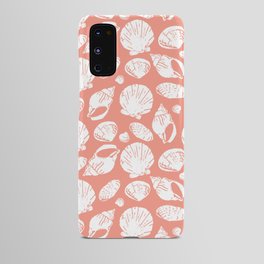 Shells . Coral Android Case