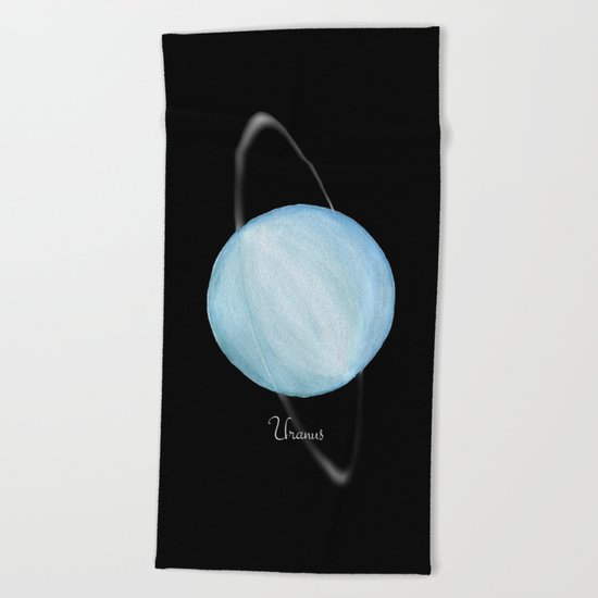 Uranus #2 Beach Towel