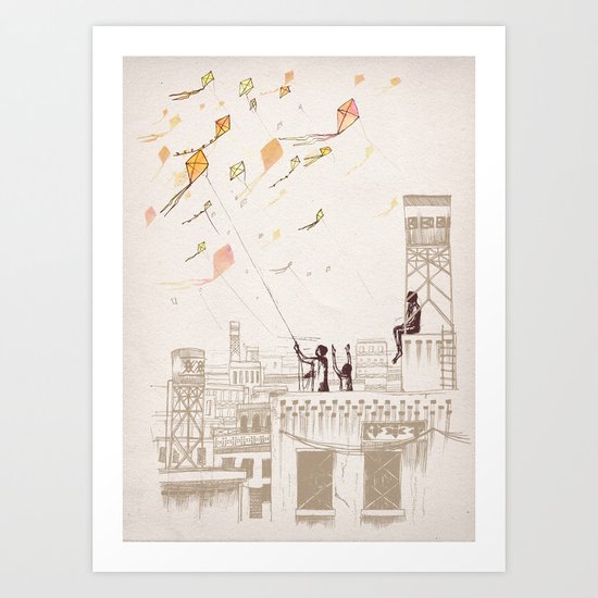 Komal Art Print