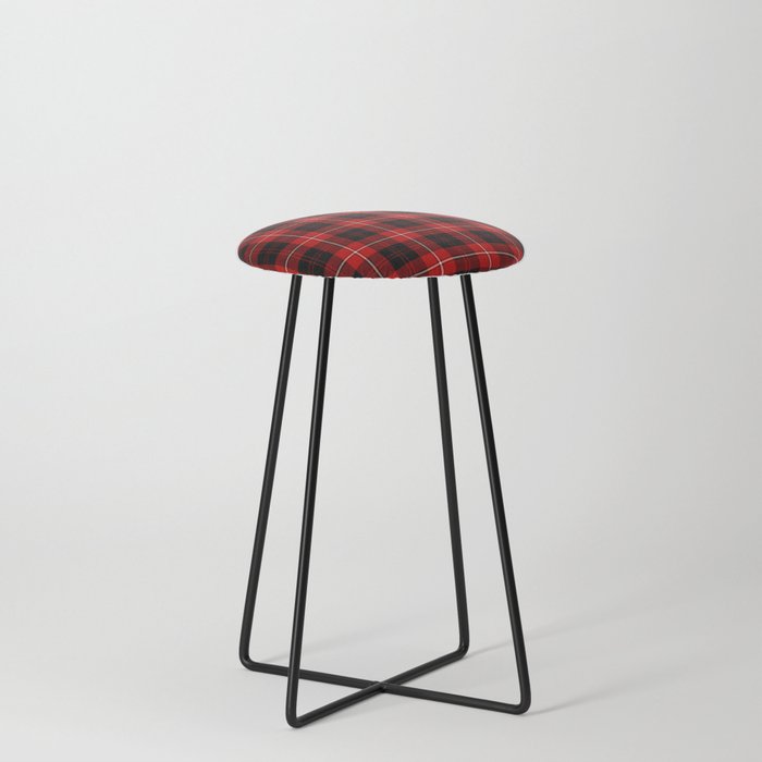 Clan Cunningham Tartan Counter Stool