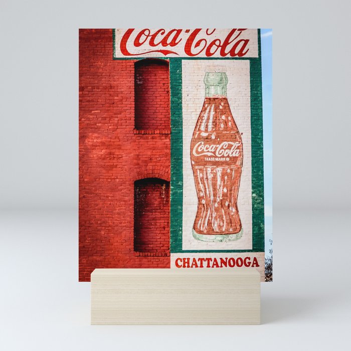 Chattanooga's First Bottler Painted Sign Photography Mini Art Print
