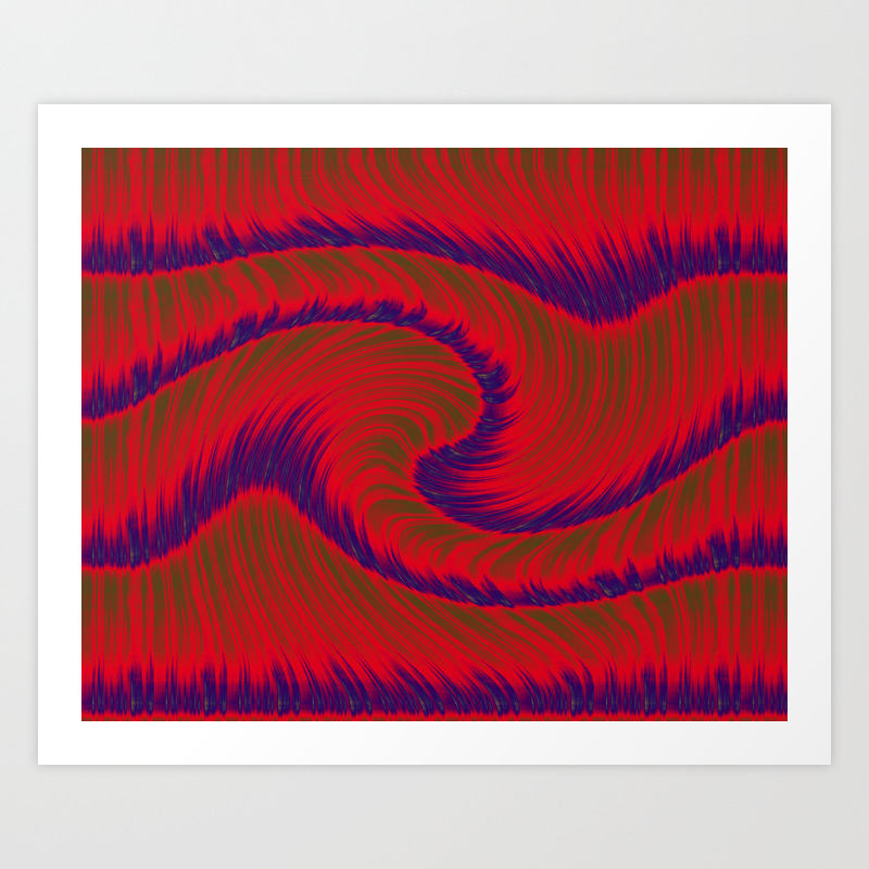 Abstract Artwork Fireplace Art Print By Myparis2016 Society6