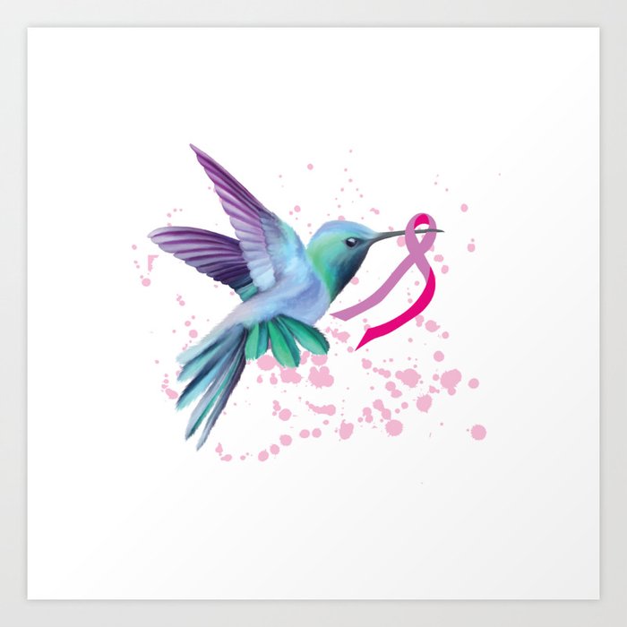 Breast Cancer, Birds Ribbon, Pink Ribbon Graphic by AlaBala · Creative  Fabrica