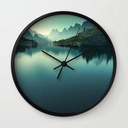 Lake Wall Clock