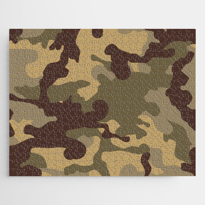 Millitary camouflage Jigsaw Puzzle