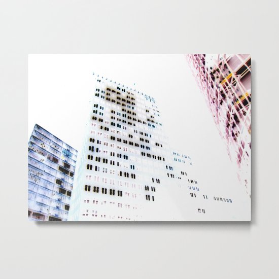 whitescraper II. Metal Print