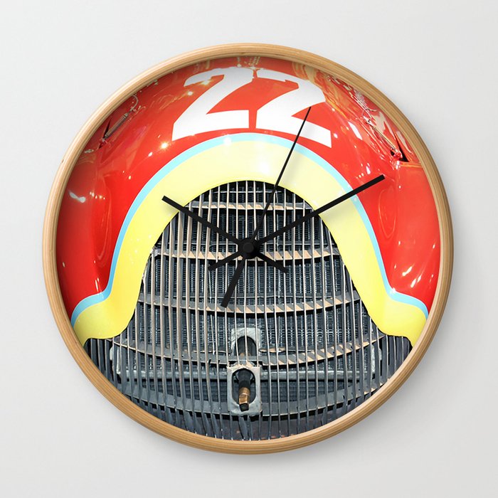 The Woman in Red Wall Clock