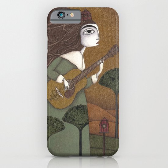 The Guitar Player iPhone & iPod Case