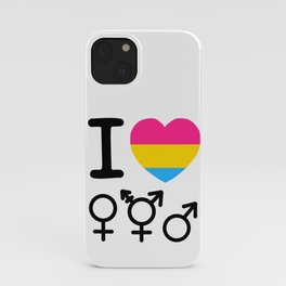 I Heart Pansexuality iPhone Case