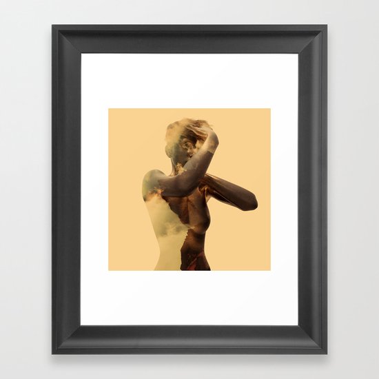 Goldie Framed Art Print