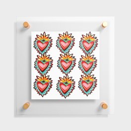 Heart to Hearts  Floating Acrylic Print