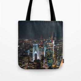 New York City at Night | NYC Skyline | Travel Photography Tote Bag