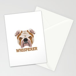 Bulldog Whisperer Stationery Cards