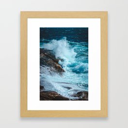 Waves Framed Art Print