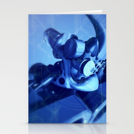 Robot Stationery Cards