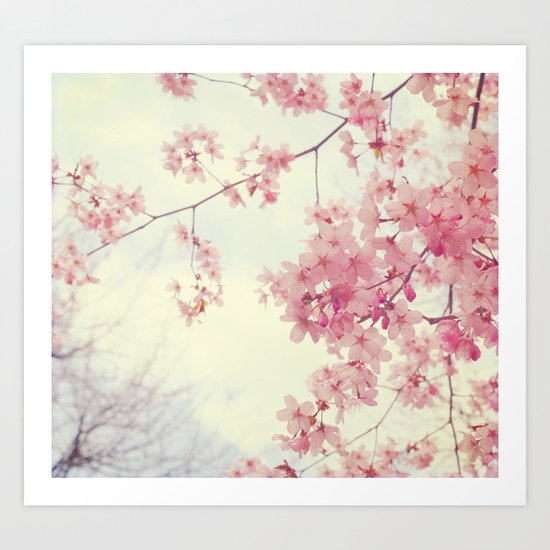 Dreams In Pink Art Print