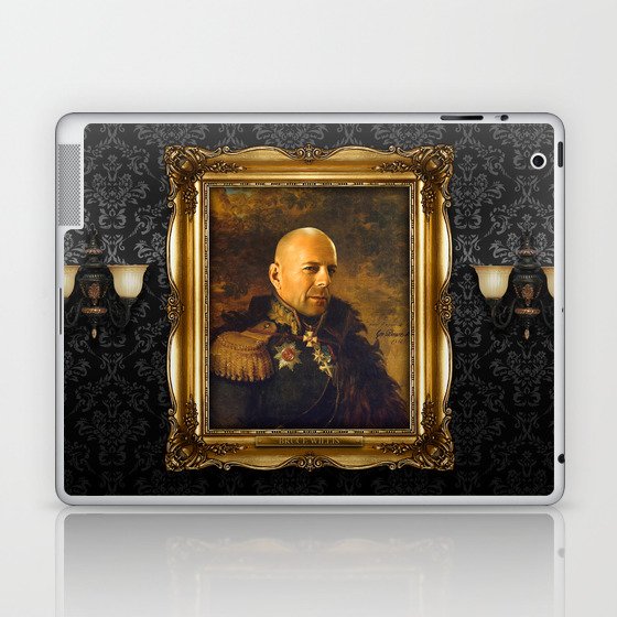 Bruce Willis - replaceface Laptop & iPad Skin