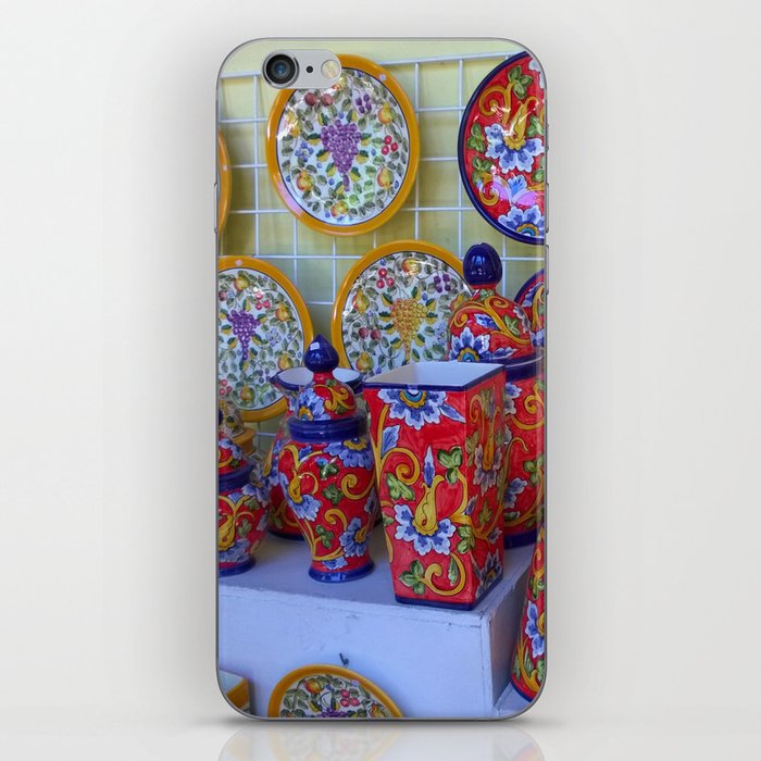 Spain Photography - Spanish Art On Plates And Vases iPhone Skin