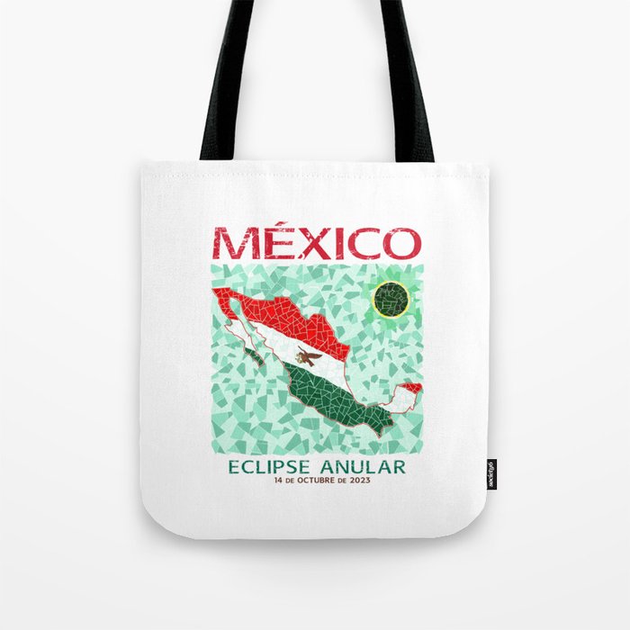 Mexico Annular Eclipse 2023 Tote Bag