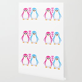 Cute Penguins Wallpaper For Any Decor Style Society6