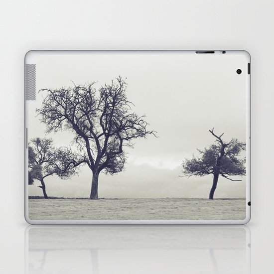 bleak trees... Laptop & iPad Skin