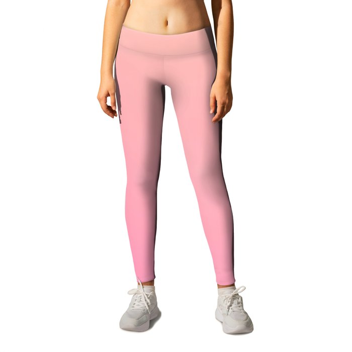 42 Pink Gradient Background Colour Palette 220721 Aura Ombre Valourine Digital Minimalist Art Leggings