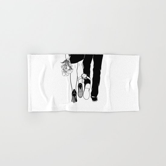 Till the love runs out Hand & Bath Towel