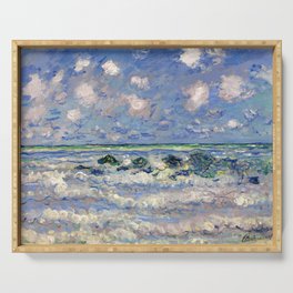 Claude Monet "La vague" Serving Tray