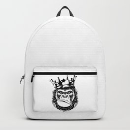 Gorilla, king kong, Big and Tall King Size Gorilla Face Backpack | Silverback, Funnyanimal, Kingkong, Movie, Zebra, Cute, Monkey, Animal, Bigfoot, Graphicdesign 
