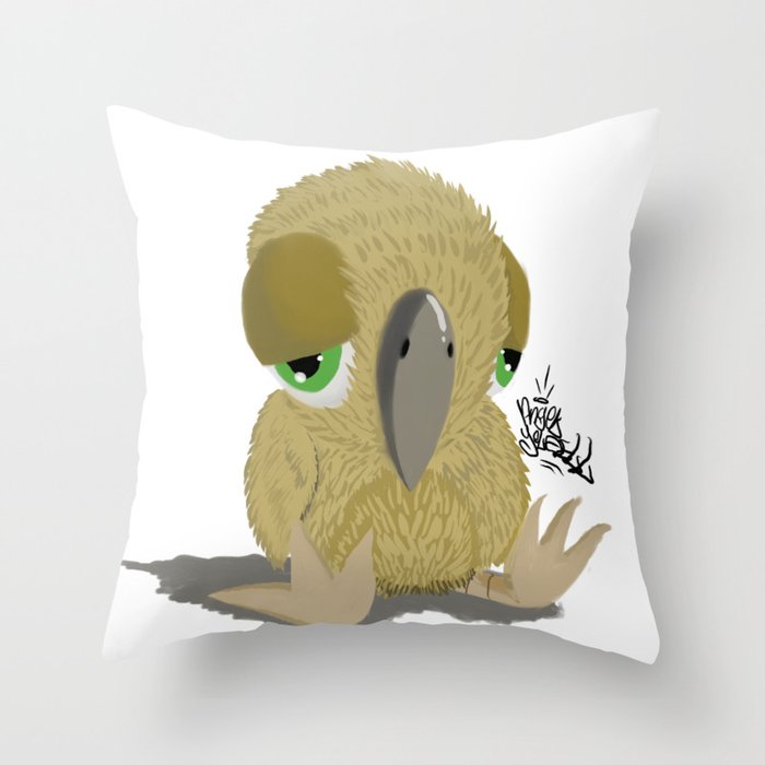 Fly Birdie Fly. /// Throw Pillow