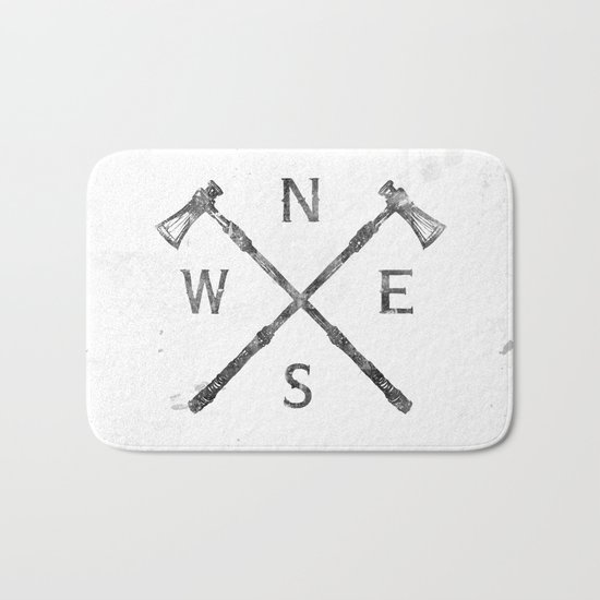 compass Bath Mat