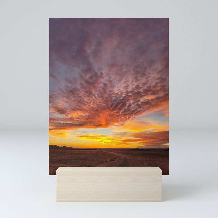 Blazing New Mexico Sunrise Mini Art Print