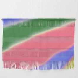  Colorful Rainbow  Aura Gradient Ombre Sombre Abstract Wall Hanging